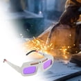 thumbnail image 4 of de soldadura solar Herramientas de protección Antideslizante Oscurecimiento automático Antideslumbrante para minería Inspecciones de de , GRIS Yotijar Gafas de soldador, 4 of 10