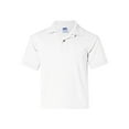 thumbnail image 2 of Gildan - DryBlend Youth Jersey Polo - 8800B - White - Size: L, 2 of 3