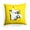 Horray Pikachu, variant on Pokemon Go Outside Kids Printed Throw Pillow, 18 x 18 inches