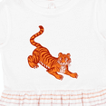 thumbnail image 4 of Inktastic Tiger Girls Toddler Dress, 4 of 5