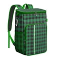 thumbnail image 1 of Striped and Checkered Fusion Insulated Backpack Cooler - 20L Leakproof Soft Cooler for Beach & Road Trips, 1 of 5