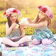 thumbnail image 5 of 297 Pcs  Tea Party Hats Set for Girl Include 24 Pcs Hats, Artificial Flower, Faux Butterfly and Fake Feather for Kids  Dress Up, 5 of 6