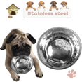 thumbnail image 3 of Double cat bowl, dog bowl, and cat food bowl with pet water dispenser, 3 of 5