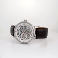 thumbnail image 2 of ALFRED SUNG Automatic III Skeleton Dial Men's Watch (Silver/White), 2 of 3
