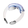 thumbnail image 1 of Qarigey Masajeador de cuello eléctrico máquina de masaje de relajación de pulso ajustable 42 ℃ amasado compresa caliente instrumento Protección de la piel Azul, 1 of 6