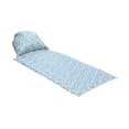 thumbnail image 2 of Manta de picnic plegable con reposacabezas inflable, anti -slip, alfombra de campamento, cojín de playa para caminar por el césped primavera de verano azul 85x210 cm, 2 of 8