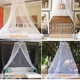 thumbnail image 3 of Dosel De Tela De Tul Mosquitera Para Cama Matrimonial Modelo Blanco, 3 of 4