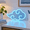 Ice Blue, variant on Ice Blue Cloud Neon Sign, 12x7in Dimmable LED Wall Light for Bedroom Game Room Decor