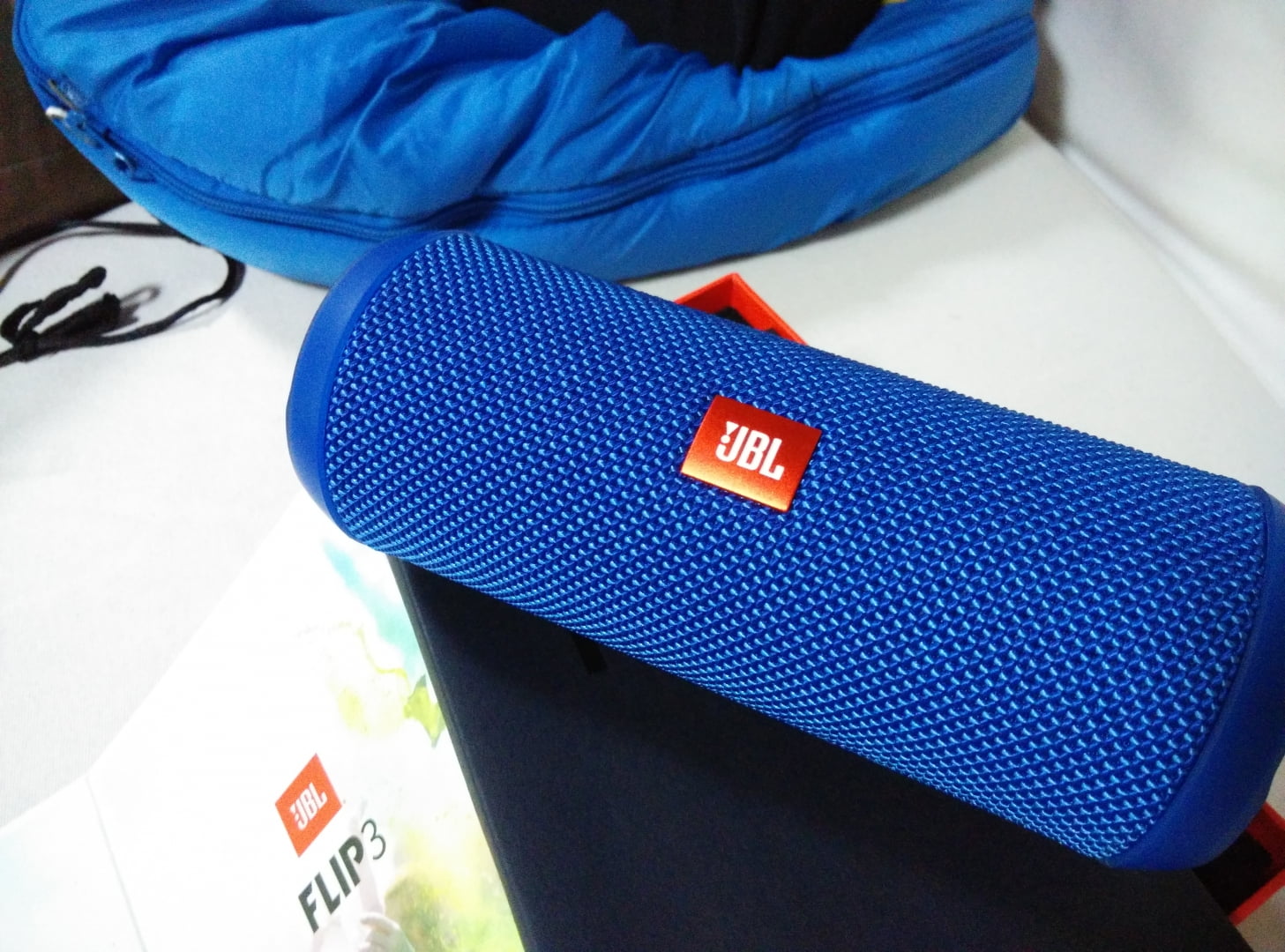 jbl flip 4 blue bluetooth lautsprecher refurbished