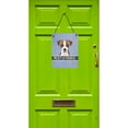 thumbnail image 2 of Caroline's Treasures BB1388DS1216 Jack Russell Terrier Welcome Wall or Door Hanging Prints, Blue, 12x16, multicolor, 2 of 2