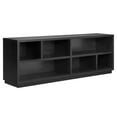 thumbnail image 3 of Evelyn&Zoe Bowman Rectangular TV Stand for TV's up to 75", Alder Brown, 3 of 9