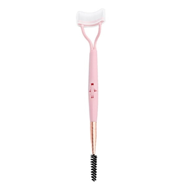 Cepillo para cejas Sunnimix Rizador de pestañas Herramienta de maquillaje acero