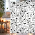 thumbnail image 2 of Halloween Shower Curtain, Halloween Ghost Spooky Shower Curtains for Bathroom, Halloween Home Decor Waterproof Fabric with Hooks 72x72 Inch, 2 of 6
