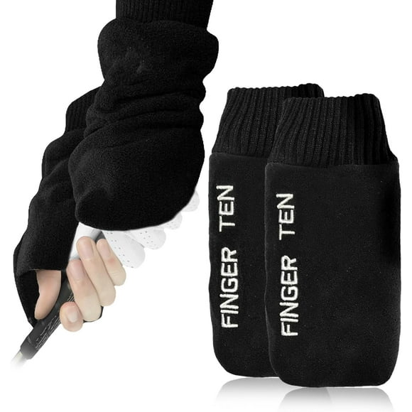 Winter Golf Mitts Mitten Gloves Men Women Warm Fleece in Pair, Left and Right Hand Handed Glove for Sports Outdoor, Soft and Comfortable