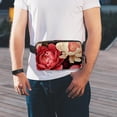 thumbnail image 7 of Peony Lightweight Adjustable Sling Bag Waist Pack Fanny Bag with Extension Strap Unisex, 7 of 7