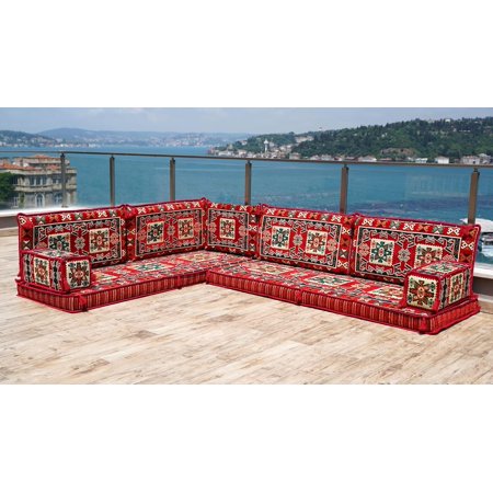 L Shaped Sofa Sectionals for Living Room Arabic Floor Sofa Set Floor Cushions Turkish Sofa Diwan Sofa Sleeper Couch Modular Sofa Sleeper Sofa