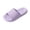 Purple, variant on Willtoo House Slippers Non-Slip for Women Open-toe Shower Shoe Lightweight Soft Quiet Dorm Bedroom Slippers Memory Foam Sandals Women