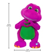 Fisher-Price Barney’s World Dance Moves Music Barney Plush, 13-inch Figure, Songs, Sounds, Lights & Soft Texture