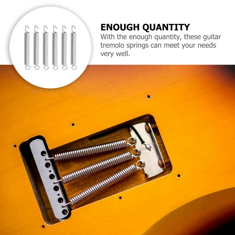 Tremolo Springs 6pcs Electric Guitar Tremolo Bridge Spring American Vintage Tremolo Tension Springs