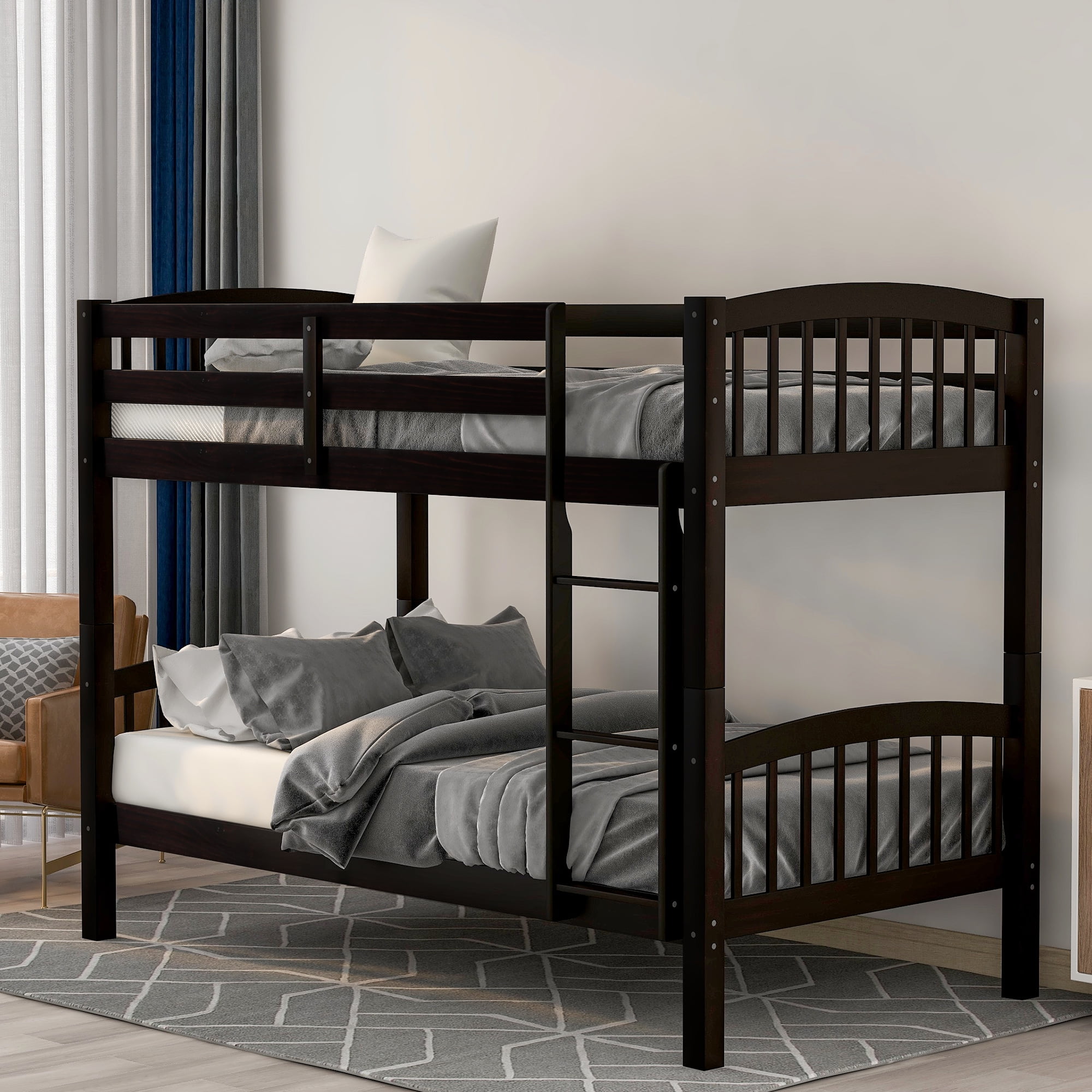 solid pine bunk beds