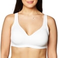 thumbnail image 2 of Women's Warner's RA2231A No Side Effects Wirefree Contour Bra (White XL), 2 of 5