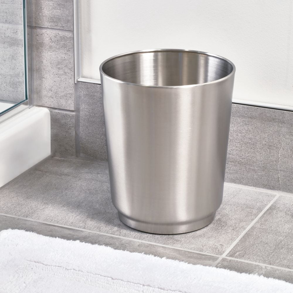 iDesign Austin Wastecan, Brushed