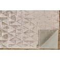 thumbnail image 3 of HomeRoots 511191 4 x 6 ft. Taupe Geometric Hand Woven Rectangle Area Rug, 3 of 5