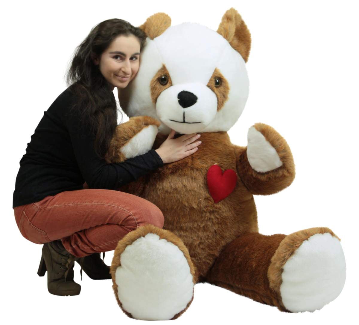 human sized panda stuffed toy