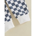 thumbnail image 7 of Suealasg Little Boys Fall 2Pcs Outfits Long Sleeve Plaid Print Sweatshirt +Elastic Waist Sweatpants  1T 2T 3T 4T Toddler Boys Casual Autumn Clothes Set, 7 of 7