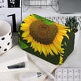 thumbnail image 7 of Sikiie Sunflower Print Flip Double-layer Pencil Case, All-purpose Stationery Bag for Study and Office, Zipper Design, Unisex, 7 of 7