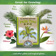 Down to Earth Palm Tree 6-2-8 All Natural Fertilizer, 5lbs