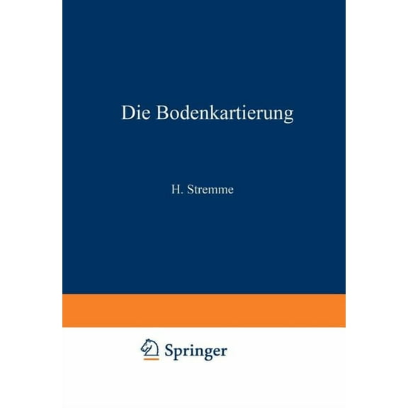 Die Bodenkartierung, (Paperback)