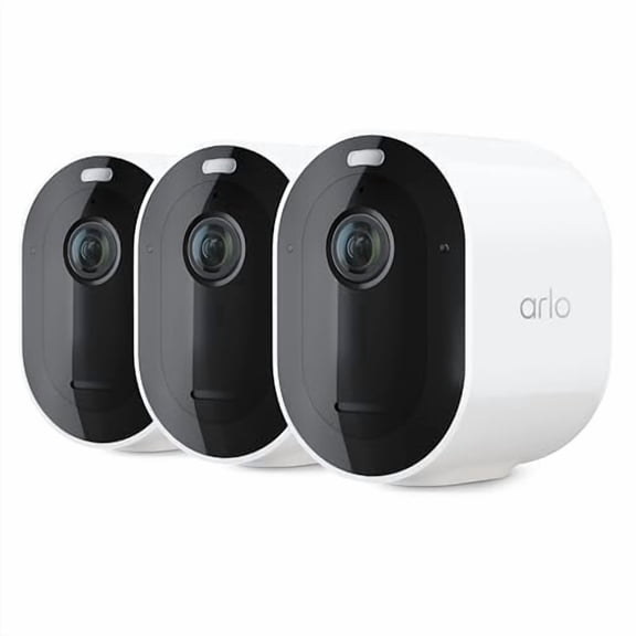 Pro 5S Indoor/Outdoor 2K Network Camera - Color - 3 Pack