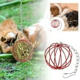 thumbnail image 1 of Your Pet Care Game With Our Hanging Feeding Hay Rack For Small Stay Clean Organized And Happy!, 1 of 4