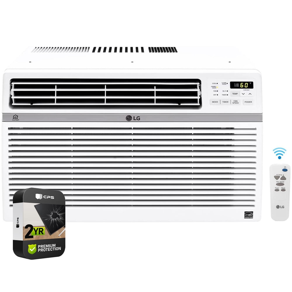 LG LW8017ERSM 8,000 BTU Smart Window Air Conditioner Smartphone and