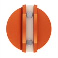 thumbnail image 1 of Keenso Jacks Stands Slotted Magnetic Pad Pinch Weld Frame Rail Adapter Orang, 1 of 8