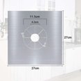 thumbnail image 2 of Silver10Pcs Gas Hob Protector Teflon Silver Gas Hob Protector Gas Stove Protector Gas Stove Protector Gas Burner Anti-Corrosion Protector Non-stick fo, 2 of 5