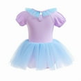 thumbnail image 3 of Bellafa Newborn Baby Girls Cartoon Onesie Romper Dress Fairy Princess Bodysuit Fancy Tutu Dress Easter Birthday Party Dress w/ Headband-1 Pack, 3 of 10