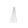 thumbnail image 1 of Polyethylene (Ldpe) Plastic Welding Rod, 3/8 In. X 1/16 In. Ribbon, 5 Feet, Natural, 1 of 1