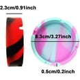 thumbnail image 2 of 3PCS Résistant à Haute Température en Silicone Rond Cendrier Fumer Accessoires pour les Cigarettes à l'Intérieur à l'Extérieur, 2 of 7