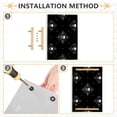 thumbnail image 2 of Bath Accessories Sets Single Print Decorative Tray With Handle For Home Bathroom Bedroom Gothic-inspired Designs, 2 of 7
