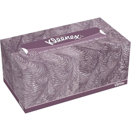 Kleenex Facial Tissue White 200ct