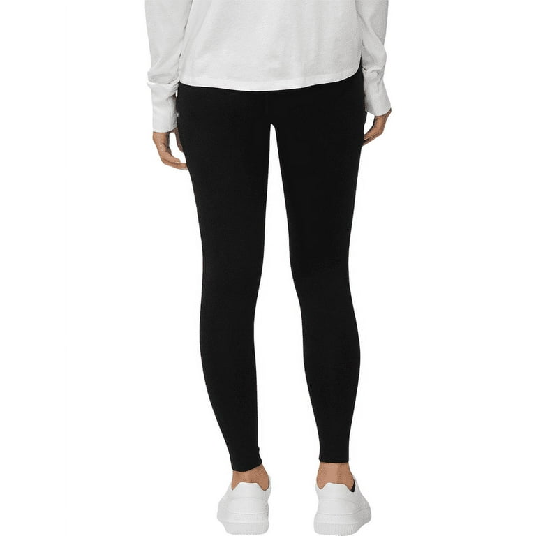 Calvin Klein Womens Jumbo-Logo High-Waist 7/8 Length Leggings 