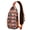 Beachside Palm, variant on Beachside Palm Sunset Sling Backpack, Lightweight and Stylish Crossbody Daypack with Tropical Design, Great for Urban and Coastal Travel
