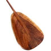 Watermarks Burl Curl Paddle 50" T-Handle Racing Design - Made In Hawaii | #koa3417