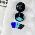 thumbnail image 1 of Xihbxyly Pegamento para Uñas, Pasta Sólida Tricolor, Brillo Duradero Hasta Por 20 Días, Fórmula Ligera E Inodora, Creatividad En Diseños de Uñas, Uso Profesional En Casa, 15 Ml, Innovación En Moda., 1 of 3