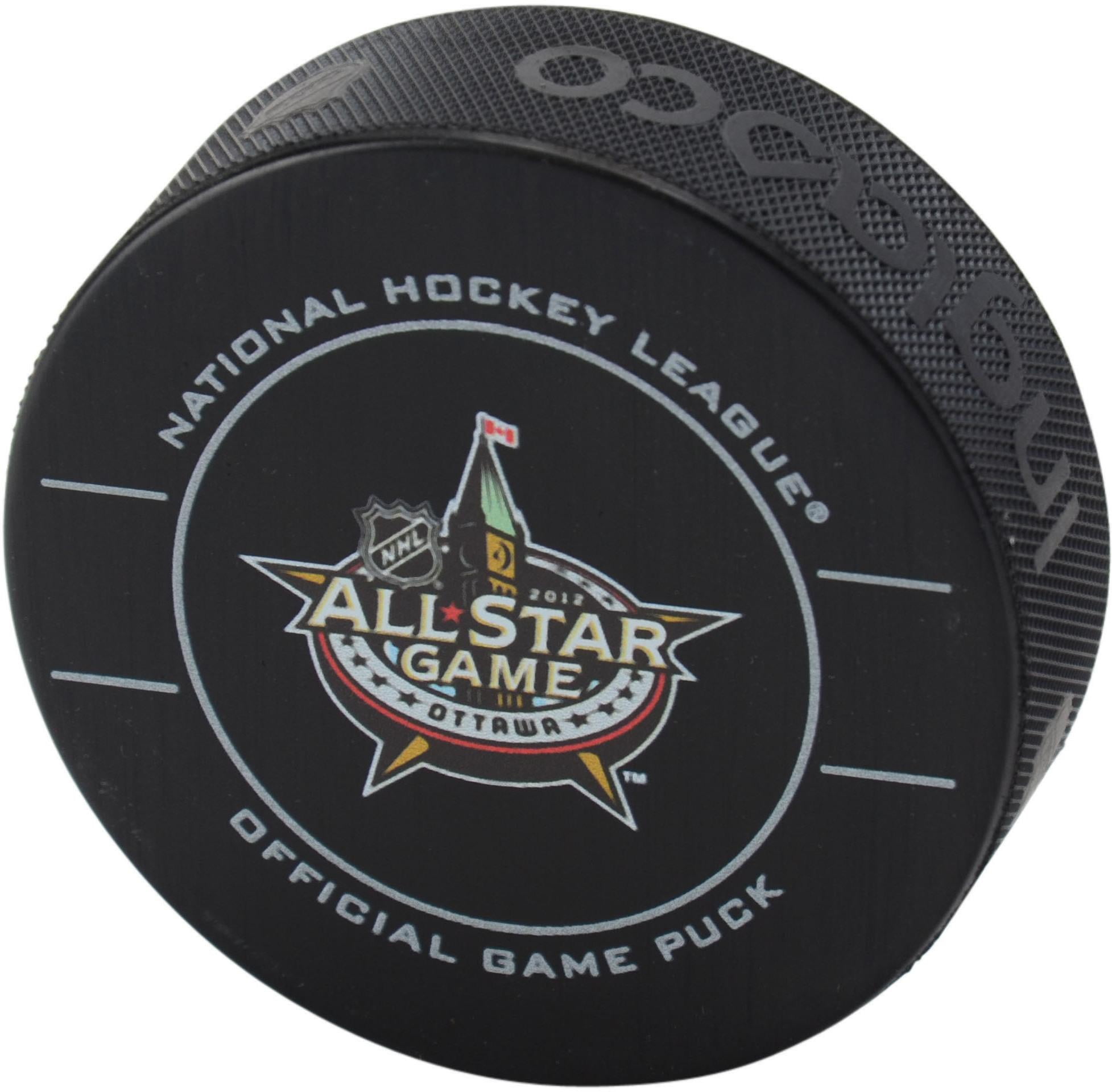 2012 NHL All-Star Game Unsigned Official Game Puck