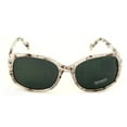 thumbnail image 3 of Women Leopard Print Sunglasses - Oversized Vintage Rectangular - 100% UVA and UVB, 3 of 4