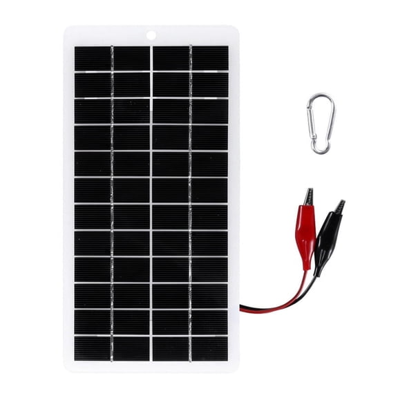 5W 12V Solar Panel Polysilicon Panels Outdoor Solar Battery Charger Portable Solar Panel for Mobile Phone Chargers