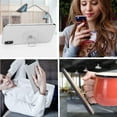 thumbnail image 7 of Transparent Clear Cell Phone Ring Grips Holder Kickstand 360° Rotation Finger Ring Stand for iPhone, 7 of 7